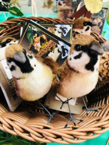 スズメぬいぐるみ