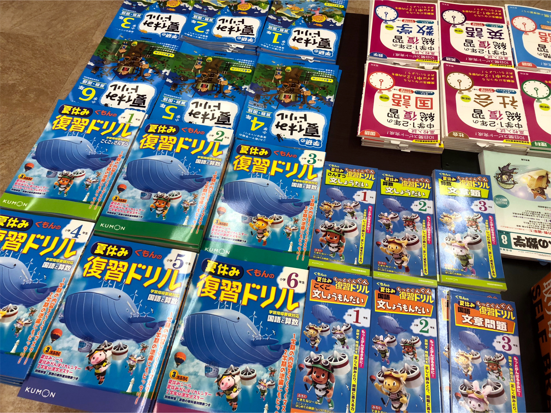 IMG 0494 - 小学生用　夏休み「ドリル」で総復習！